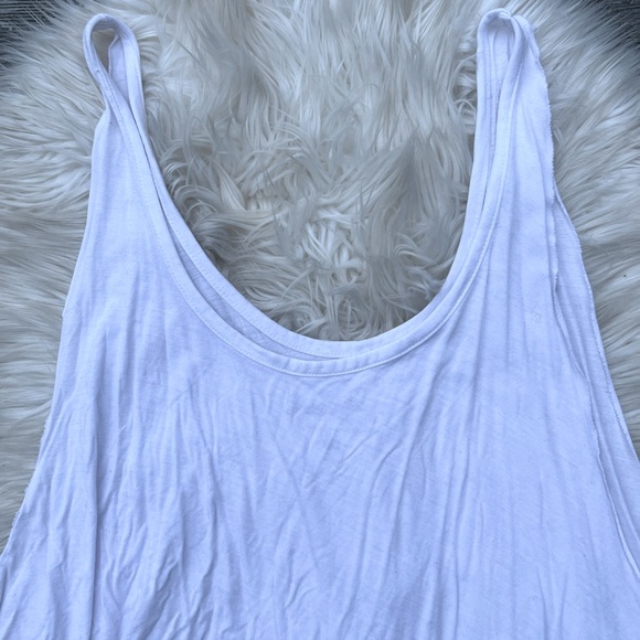 MATIX White Soft Knit Tunic Tank Top Vtg - Picture 3 of 8